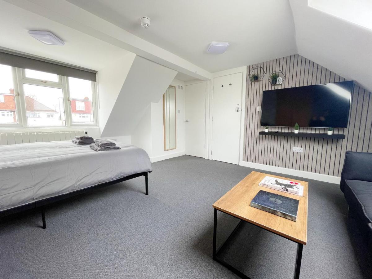Cosy Bright Studio Apartment Close To Wembley Stadium London Luaran gambar
